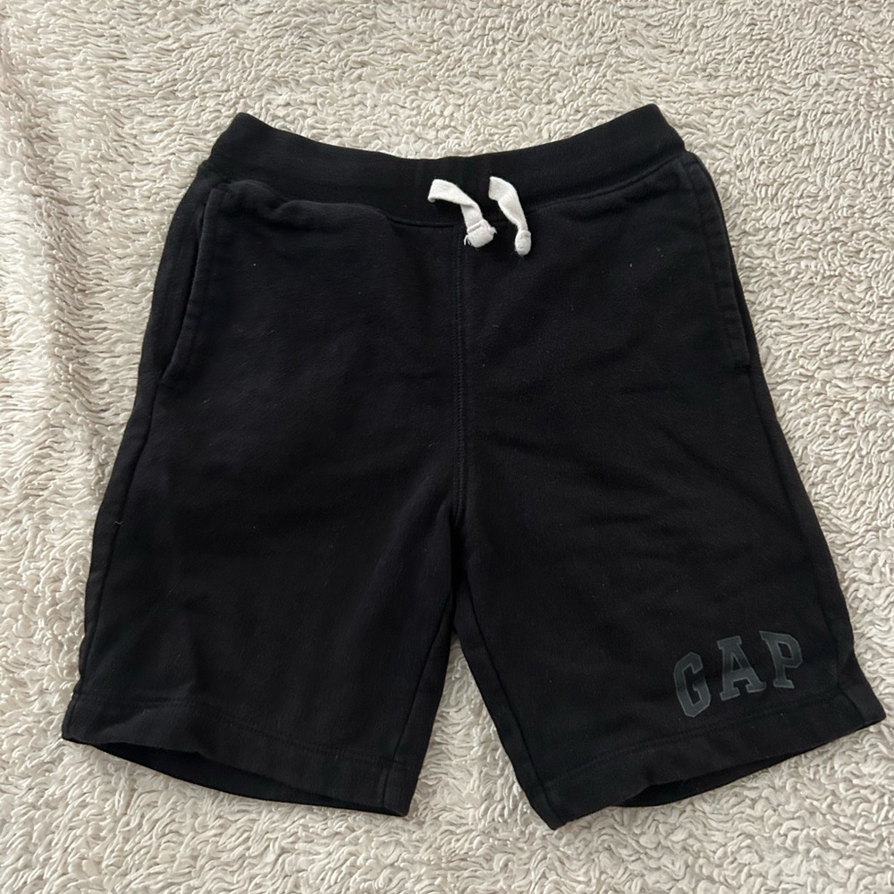 GAP Kids Black Logo Shorts